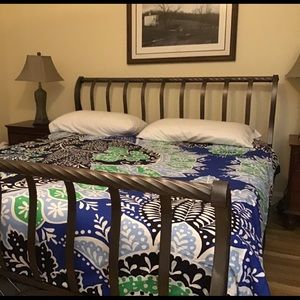 Anthropologie queen duvet cover